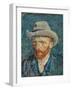 Self Portrait-Vincent van Gogh-Framed Giclee Print