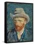 Self Portrait-Vincent van Gogh-Framed Stretched Canvas