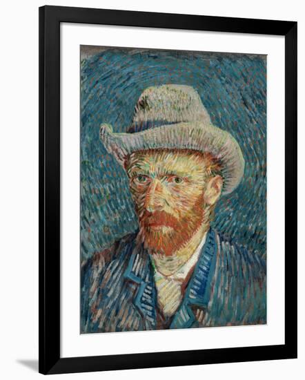 Self Portrait-Vincent van Gogh-Framed Giclee Print