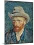 Self Portrait-Vincent van Gogh-Mounted Giclee Print