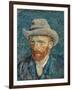 Self Portrait-Vincent van Gogh-Framed Giclee Print