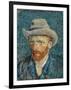 Self Portrait-Vincent van Gogh-Framed Giclee Print