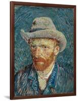 Self Portrait-Vincent van Gogh-Framed Giclee Print