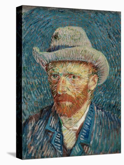 Self Portrait-Vincent van Gogh-Stretched Canvas