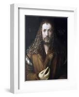 Self Portrait-Albrecht Dürer-Framed Premium Giclee Print
