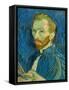 Self Portrait-Vincent van Gogh-Framed Stretched Canvas