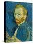 Self Portrait-Vincent van Gogh-Stretched Canvas