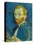 Self Portrait-Vincent van Gogh-Stretched Canvas