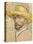 Self Portrait-Vincent van Gogh-Stretched Canvas