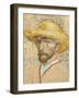 Self Portrait-Vincent van Gogh-Framed Giclee Print