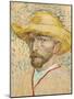 Self Portrait-Vincent van Gogh-Mounted Giclee Print