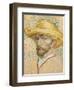 Self Portrait-Vincent van Gogh-Framed Giclee Print