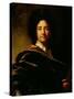 Self Portrait-Hyacinthe Rigaud-Stretched Canvas