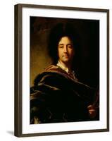 Self Portrait-Hyacinthe Rigaud-Framed Giclee Print