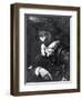 Self-Portrait-Caravaggio-Framed Giclee Print