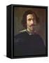 Self Portrait-Giovanni Lorenzo Bernini-Framed Stretched Canvas