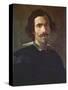 Self Portrait-Giovanni Lorenzo Bernini-Stretched Canvas
