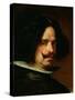 Self Portrait-Diego Velazquez-Stretched Canvas