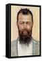 Self Portrait-Ferdinand Hodler-Framed Stretched Canvas