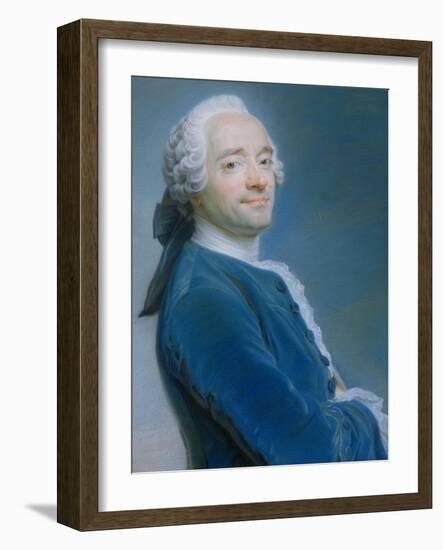 Self Portrait-Maurice Quentin de La Tour-Framed Giclee Print