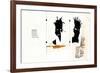 Self-portrait-Jean-Michel Basquiat-Framed Giclee Print