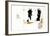 Self-portrait-Jean-Michel Basquiat-Framed Giclee Print