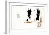 Self-portrait-Jean-Michel Basquiat-Framed Premium Giclee Print