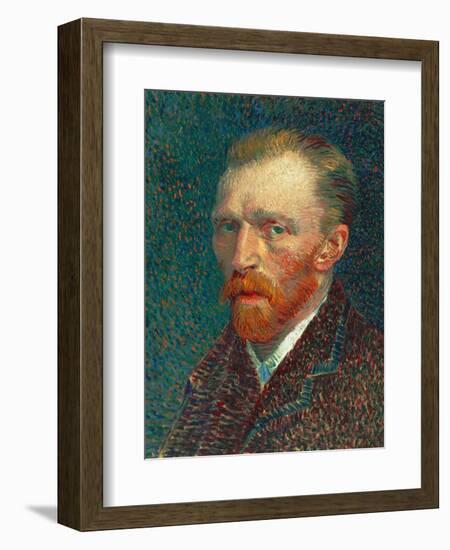 Self-Portrait-Vincent van Gogh-Framed Art Print