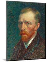 Self-Portrait-Vincent van Gogh-Mounted Art Print