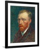 Self-Portrait-Vincent van Gogh-Framed Art Print