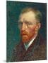 Self-Portrait-Vincent van Gogh-Mounted Art Print