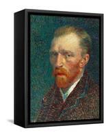 Self-Portrait-Vincent van Gogh-Framed Stretched Canvas