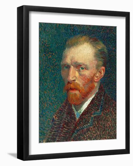 Self-Portrait-Vincent van Gogh-Framed Art Print