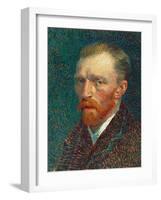 Self-Portrait-Vincent van Gogh-Framed Art Print