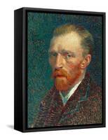 Self-Portrait-Vincent van Gogh-Framed Stretched Canvas