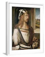 Self-Portrait-Albrecht Dürer-Framed Art Print