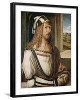 Self-Portrait-Albrecht Dürer-Framed Art Print