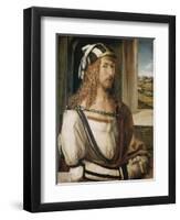 Self-Portrait-Albrecht Dürer-Framed Art Print