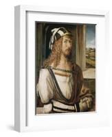 Self-Portrait-Albrecht Dürer-Framed Art Print