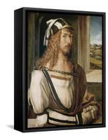 Self-Portrait-Albrecht Dürer-Framed Stretched Canvas