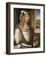 Self-Portrait-Albrecht Dürer-Framed Art Print