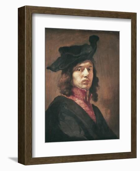 Self-Portrait-Carel Fabritius-Framed Art Print