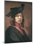 Self-Portrait-Carel Fabritius-Mounted Art Print