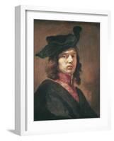 Self-Portrait-Carel Fabritius-Framed Art Print