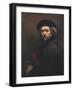 Self-Portrait-Rembrandt van Rijn-Framed Art Print