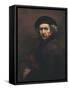 Self-Portrait-Rembrandt van Rijn-Framed Stretched Canvas