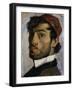 Self Portrait-Luigi Serena-Framed Art Print