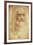 Self-Portrait-Leonardo da Vinci-Framed Premium Giclee Print