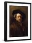 Self Portrait-Rembrandt van Rijn-Framed Art Print