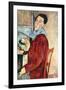 Self Portrait-Amedeo Modigliani-Framed Art Print